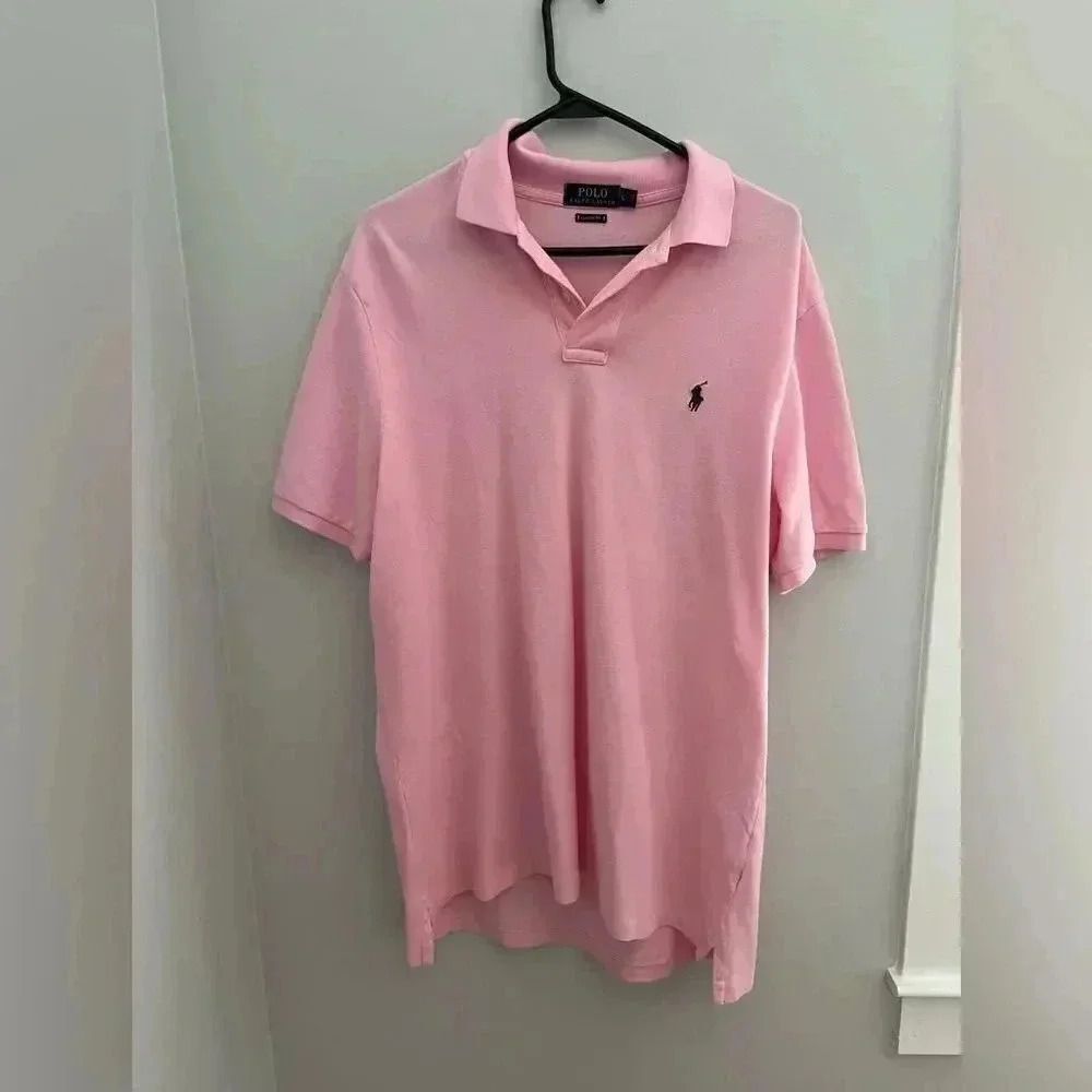 Baby Pink large classic fit Polo by Ralph Lauren Polo